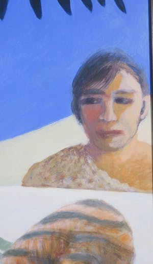 Adri van den Beukel - Woestijnsybille, 135x94 ingelijst kopen? Bied vanaf 100!