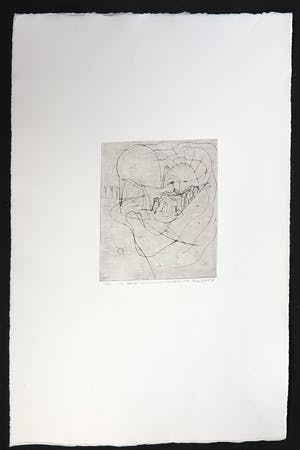 Henk Visch - Ets, De weg 'Voortgang in doorzichtheid nr. 4' kopen? Bied vanaf 35!