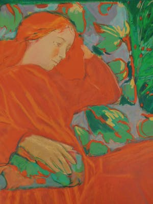 Claudia Steine - Lady in Red II kopen? Bied vanaf 25!