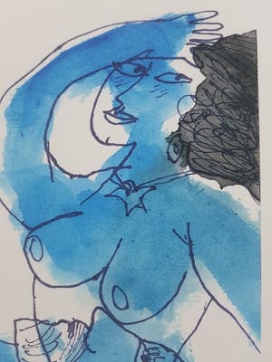 Corneille - Corneille 1922-2010 litho naakt in lijst handgesigneerd,genummerd en gedateerd kopen? Bied vanaf 140!