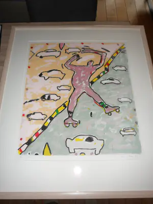 Dominique Chan - Zeefdruk, Titel, Borderline . kopen? Bied vanaf 40!