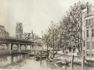 Anko C. Wieringa - C4151-13, Rotterdam, De Kolk kopen? Bied vanaf 45!