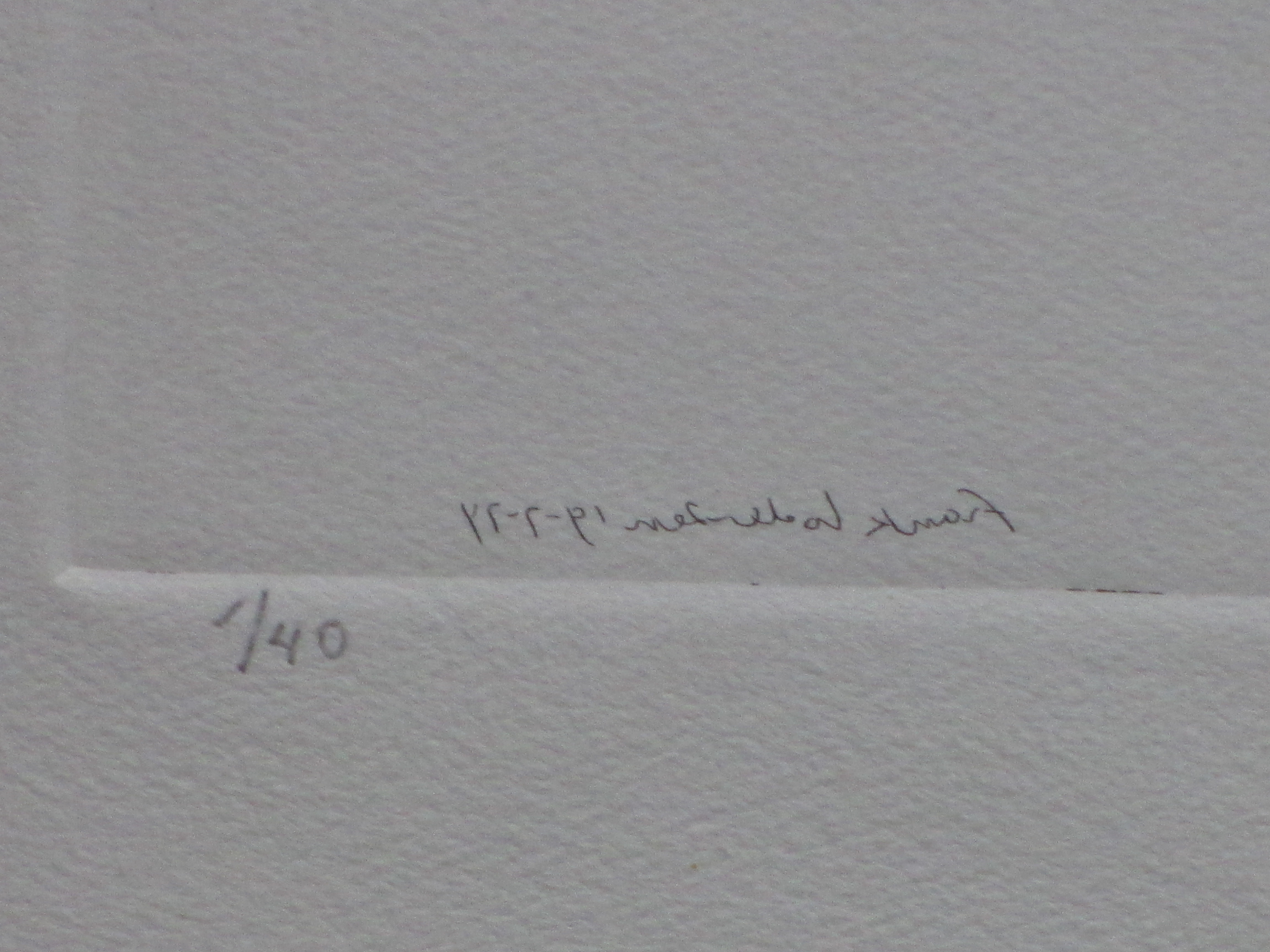 Frank Lodeizen - Abstract Landschap - Ets kopen? Bied vanaf 40!
