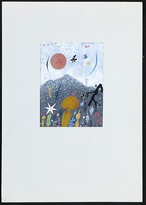 Leon Savelsberg - Gouache op papier, Zonder titel kopen? Bied vanaf 1!