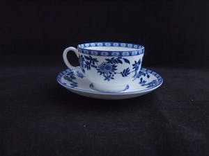 Minton & Co - Kop- en schotel decor Delft Blue kopen? Bied vanaf 1!