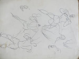 Herman Bieling - De Boer, de nieuwe kampioen - Penseeltekening kopen? Bied vanaf 35!