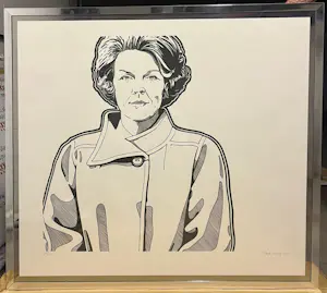 Marte Roling - Portret van koningin Beatrix kaufen? Bieten Sie von 200!
