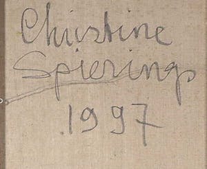 Christine Spierings - Olieverf op doek, Z.T. Moeder met kind (Groot) kopen? Bied vanaf 10!