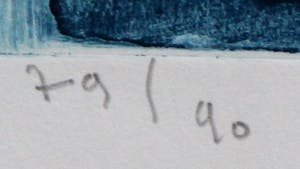 Jan Montyn - Ets/aquatint: 2000 kopen? Bied vanaf 125!