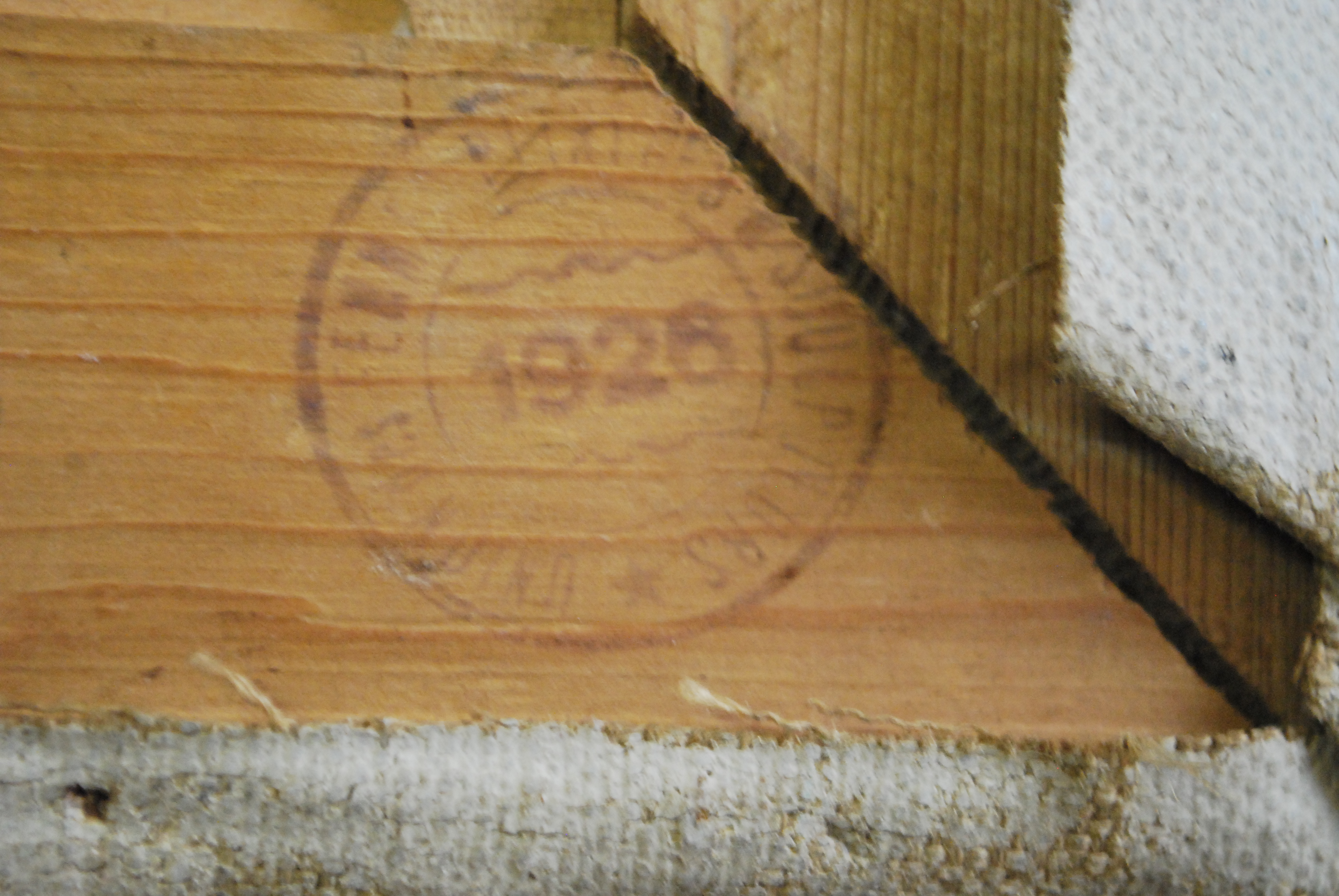 Niet of onleesbaar gesigneerd - Frans dorpsgezicht 1926 kopen? Bied vanaf 1!