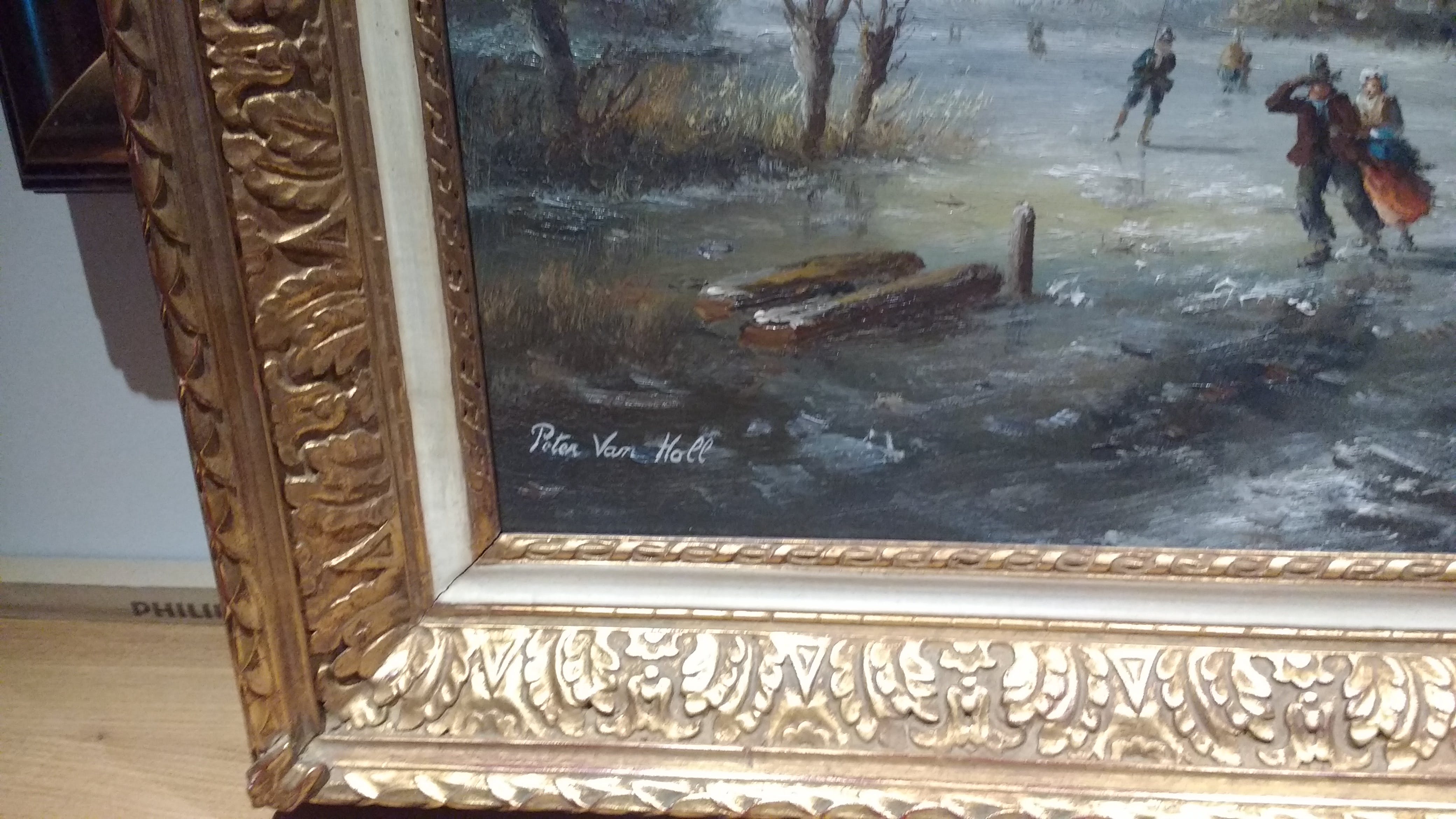 Niet of onleesbaar gesigneerd - IJSSCHAATSEN in de Polders kopen? Bied vanaf 1!