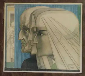 Jan Toorop - Bezonkenheid. Meditatie. Vuur. kaufen? Bieten Sie von 79!