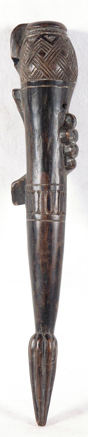 Kuba - Fluit met een hand erop uitgesneden kopen? Bied vanaf 1!