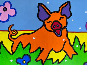 Shunyam - handgesigneerde zeefdruk | 'Arthur' | 1993 kopen? Bied vanaf 1!