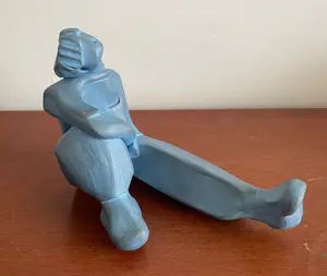 AcheterNiet of onleesbaar gesigneerd - Abstract Studio keramisch plastiek van een persoon? Enchérissez de 1!