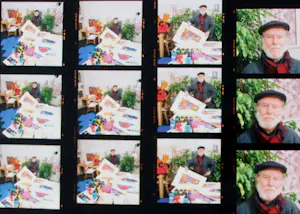 Corneille - tekening + gem. techniek + foto + handgeschreven teksten: Gustav Mahler - 1993 kopen? Bied vanaf 1495!