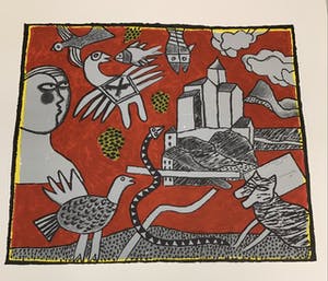 Corneille - Auvers sur Oise - De kerk van Van-Gogh - E/A 9/10 kopen? Bied vanaf 350!