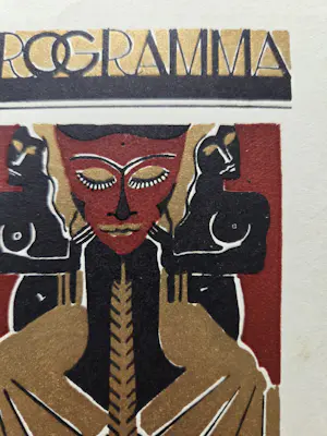 Jeanne Bieruma Oosting - Programma. Kon. Schouwburg Den Haag.1932. kopen? Bied vanaf 79!