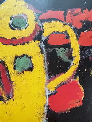 Alexej von Jawlensky - Stilleven met gele en witte kan, gesigneerd in de druk kopen? Bied vanaf 35!