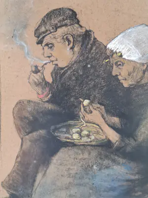 Max Alexander Alandt - huiselijk tafereel kopen? Bied vanaf 40!