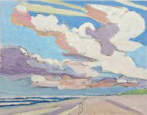 Paul Overhaus - Zeegezicht verkocht voor € 70!