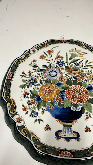 Heinen Delfts Blauw - Wandbord kopen? Bied vanaf 750!