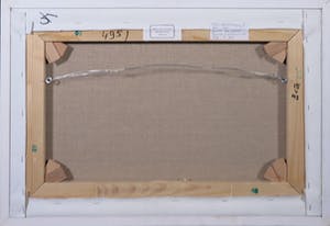 Paul Overhaus - Olieverf op doek, Zonsondergang I - Ingelijst kopen? Bied vanaf 1!