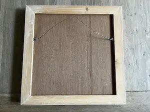 Mieke Renders - Vierluik van keramiek met houten lijst kopen? Bied vanaf 250!