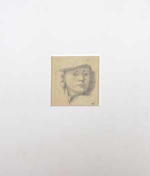 Wim Steijn - Potloodtekening, Portret kopen? Bied vanaf 1!