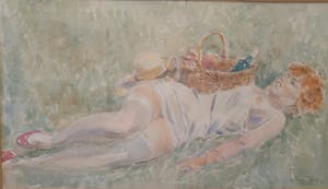 Harry Maas - Liggende dame kopen? Bied vanaf 800!