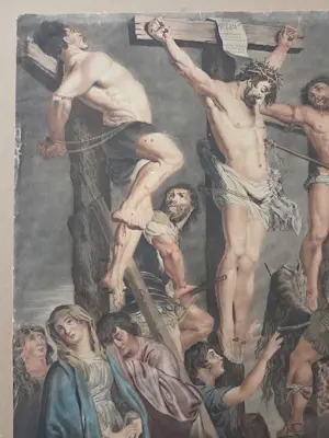Peter Paul Rubens - De lanssteek. Jezus aan kruis. kopen? Bied vanaf 299!