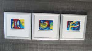 Marianne Aulman - 3 zeefdrukken uit 1996 verkocht voor € 50!