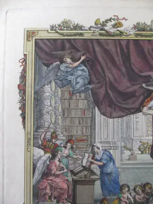 Antoine Cardon - Allegorie op de kunsten en wetenschappen kopen? Bied vanaf 35!