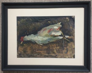 Jan Tullemans - Liggende haan kopen? Bied vanaf 60!