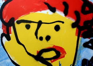 Herman Brood - Zeefdruk kopen? Bied vanaf 249!