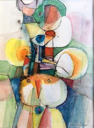 Toine Corstjens - Vogelman verkocht voor € 165!