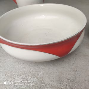 Societe Ceramique - Lampetstel: Waskom, Waterkan, Po kopen? Bied vanaf 1!