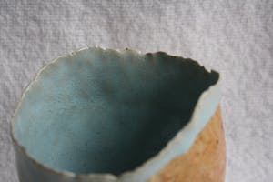 Delphine Dardare - Keramieken Raku Kom kopen? Bied vanaf 1!