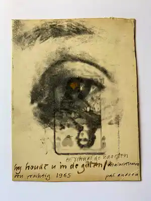 Pat Andrea - Kerstkaart 1965 verkauft für € 60!