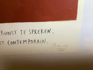 Benoit van Innis - Die avond hadden ze beslist niet over hedendaagse kunst te spreken kopen? Bied vanaf 50!
