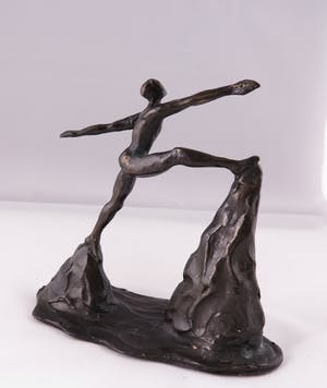 Brons (Onbekend) - Brons, Balancerend figuur kopen? Bied vanaf 20!