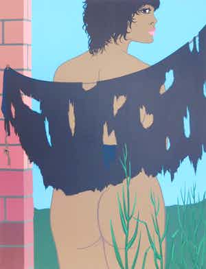 Felix Labisse - La Dame Nue Couvre verkocht voor € 30!