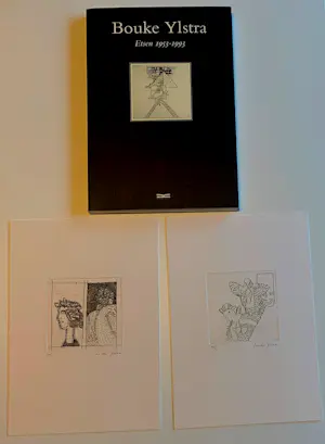 Buy Bouke Ylstra - 2 etsen + boek- 1992? Bid from 70!