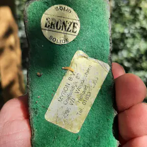 Jaap Hartman - Bronzen beeld, de kabellegger kopen? Bied vanaf 50!