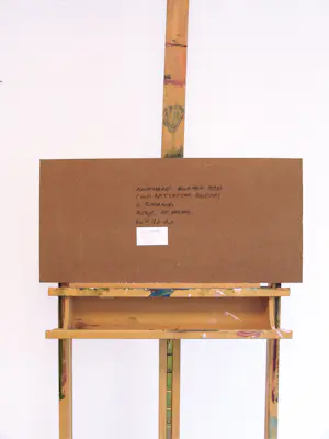 Gerard Boersma - Nocturne: Blue And Gold (Vrouw genietend van schilderij James McNeill Whistler) kopen? Bied vanaf 400!