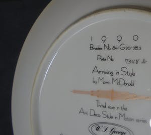 W.S W.S. George - 3 Plates: Art Deco Style in Motion series by Marcy McDonald. kopen? Bied vanaf 25!