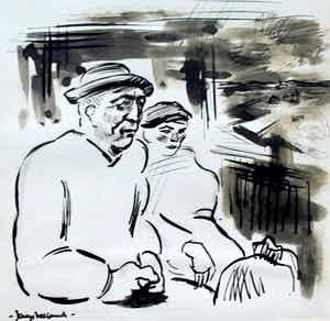Jaap Weijand - Tekening verkocht voor € 175!