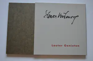 Simon Vinkenoog - 'Louter genieten' De TOP editie. Oplage 55 exemplaren. Compleet !! kopen? Bied vanaf 125!