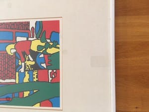 Willy de Houck - laatste kans : zeefdruk met droogstempel van Meesterdrukker W v/d Vet kopen? Bied vanaf 1!
