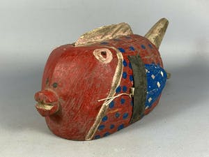 Bobo - 200949 - Old African Bozo fish marionet - Mali kopen? Bied vanaf 45!